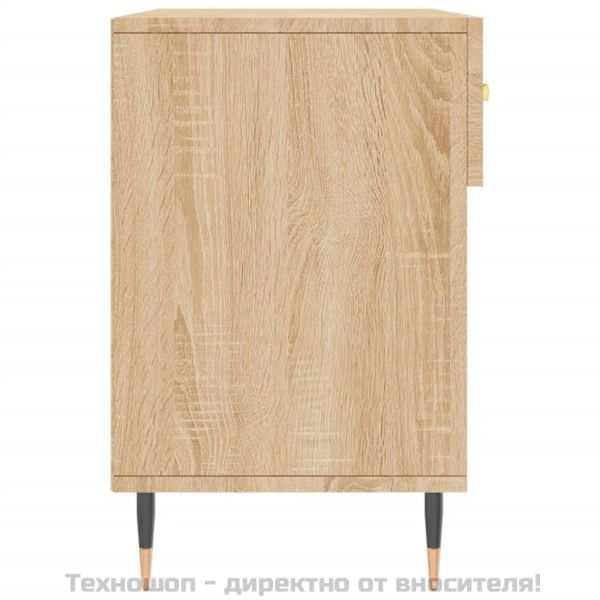 Пейка за обувки, сонома дъб, 102x35x55 см, инженерно дърво