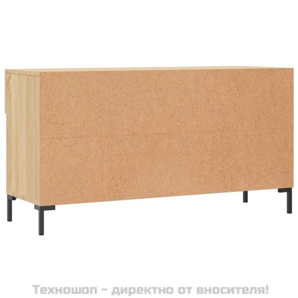 Пейка за обувки, сонома дъб, 102x35x55 см, инженерно дърво
