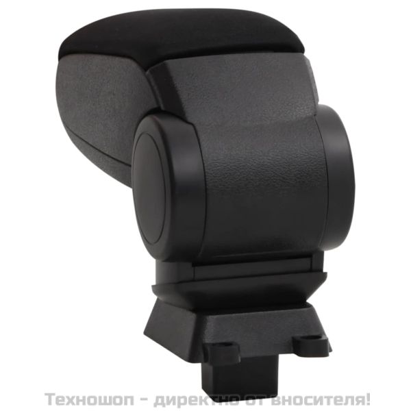 Подлакътник за кола черен 12x33x(24-42) см ABS