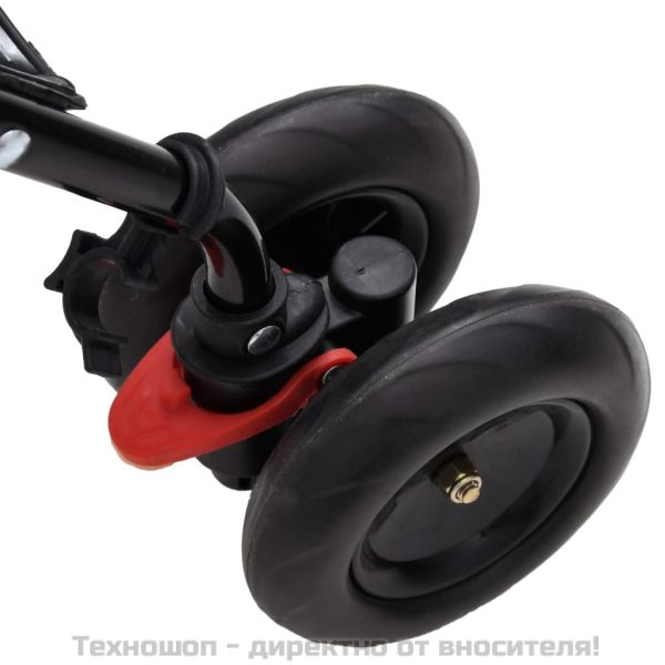 Бебешка лятна количка, антрацит и черно, стомана