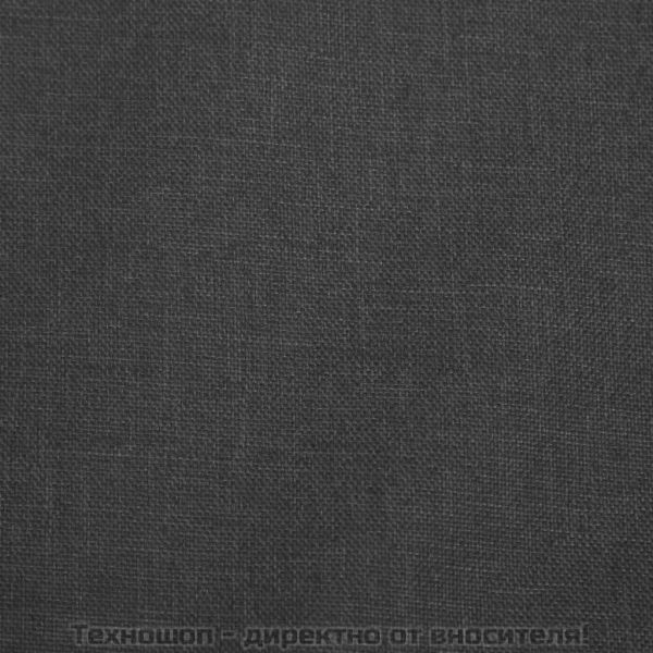 Бебешка количка 2-в-1, тъмносиво и черно, стомана