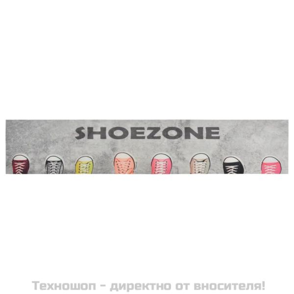 Кухненско килимче, миещо, Shoezone, 60x300 см, кадифе