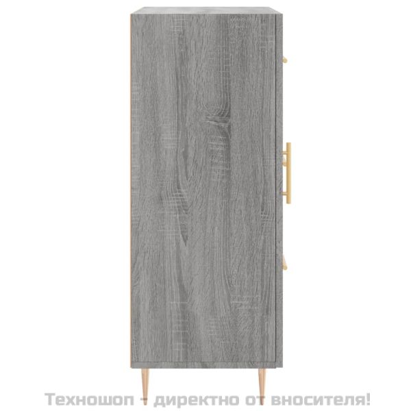 Сайдборд, сив сонома, 69,5x34x90 см, инженерно дърво