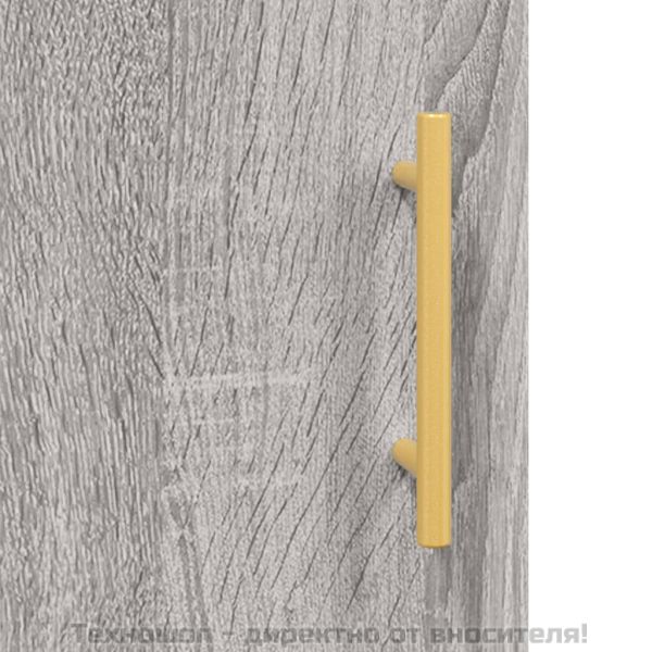 Сайдборд, сив сонома, 69,5x34x90 см, инженерно дърво