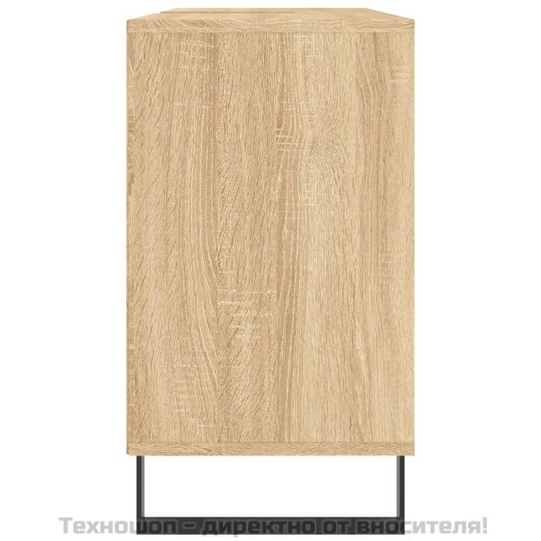 Шкаф за баня, дъб сонома, 80x33x60 см, инженерно дърво