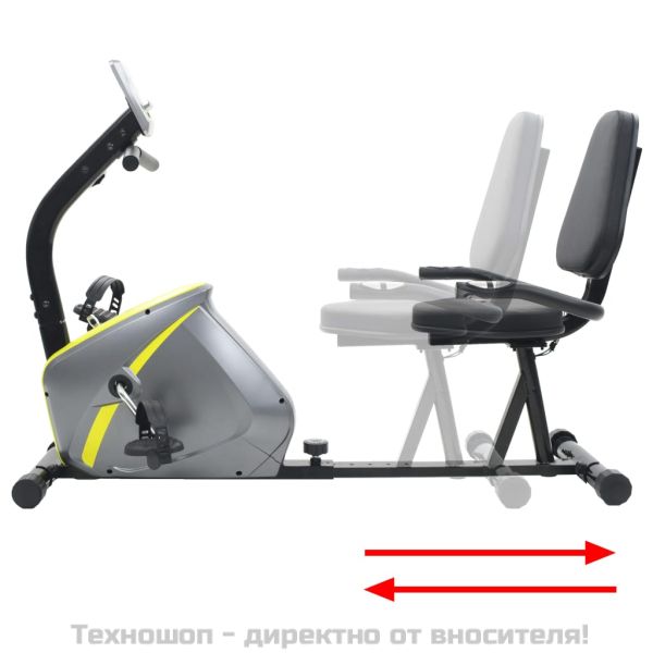 Магнитен легнал велотренажор с измерване на пулс