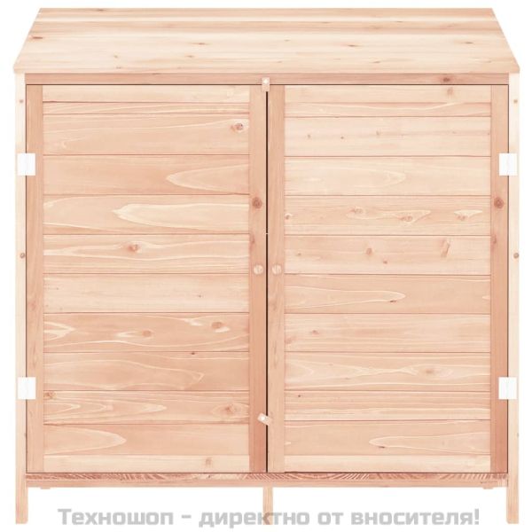 Градинска барака, 102x52x112 см, чамово дърво масив