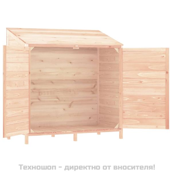 Градинска барака, 102x52x112 см, чамово дърво масив