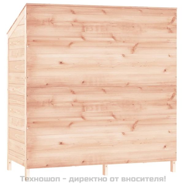 Градинска барака, 102x52x112 см, чамово дърво масив