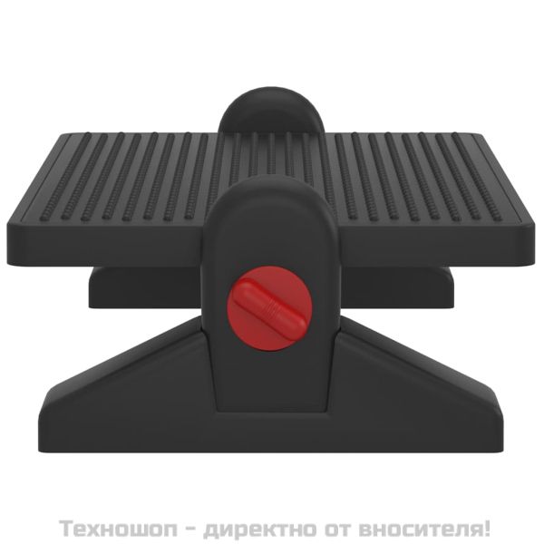 Поставка за крака, черна, 50x30,5x17 см