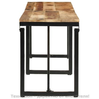 Пейка, 160x35x46 см, мангово дърво масив