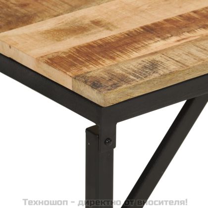 Пейка, 160x35x46 см, мангово дърво масив