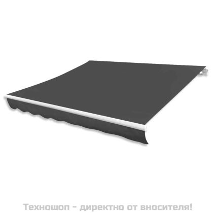 Платно за тента, антрацит, 300x250 см
