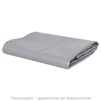 Брезентово платнище, 650 гр/м², 1,5x20 м, сиво