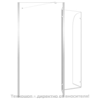 Душ кабина, 120x69x130 см, закалено стъкло, прозрачна