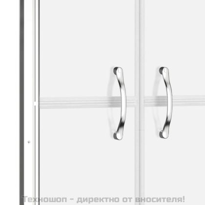 Врата за душ, матирано ESG стъкло, 86x190 см