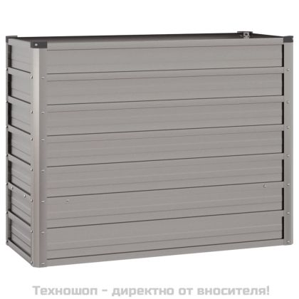 Градинска повдигната леха ръждив 100x40x77 см кортенова стомана