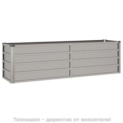 Градинска повдигната леха ръждив 160x40x45 см кортенова стомана