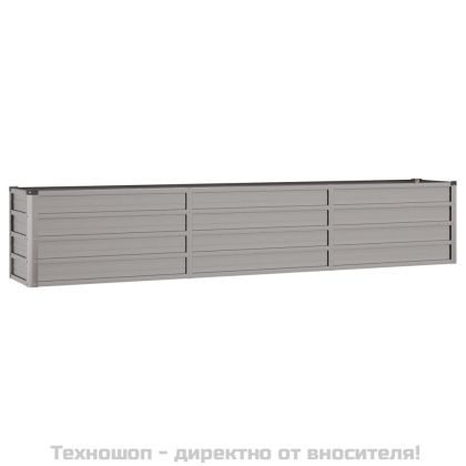 Градинска повдигната леха ръждив 240x40x45 см кортенова стомана