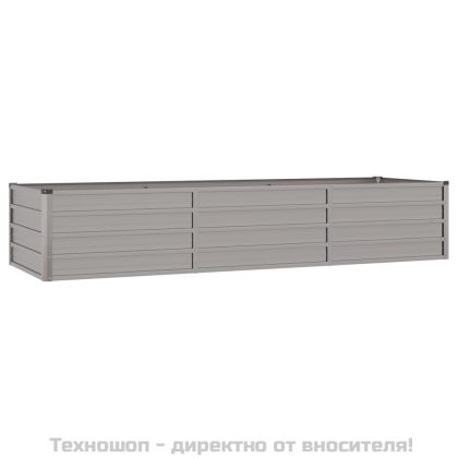 Градинска повдигната леха ръждив 240x80x45 см кортенова стомана