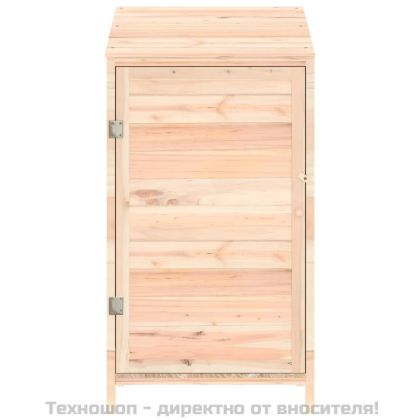 Градинска барака, 55x52x112 см, чамово дърво масив