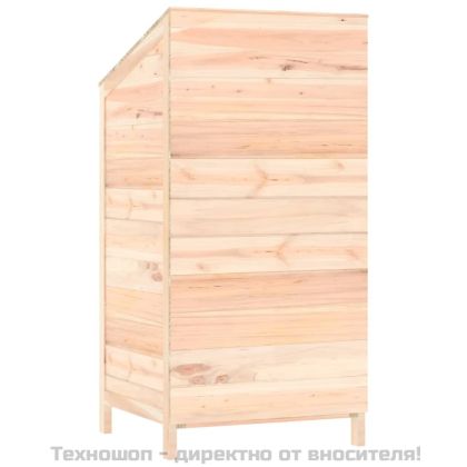 Градинска барака, 55x52x112 см, чамово дърво масив