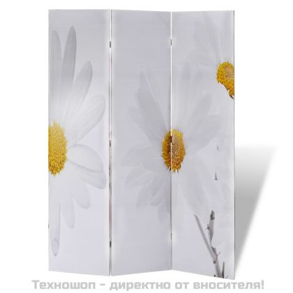 Сгъваем параван за стая, 120x170 см, цвете