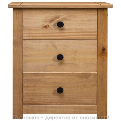Нощно шкафче, 46x40x57 см, бор, стил Панама