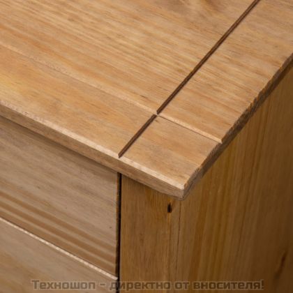 Нощно шкафче, 46x40x57 см, бор, стил Панама