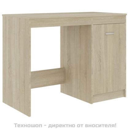 Бюро, дъб сонома, 140x50x76 см, инженерно дърво