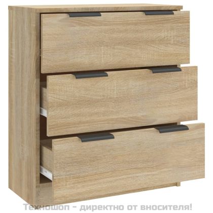 Сайдборд, сонома дъб, 60x30x70 см, инженерно дърво