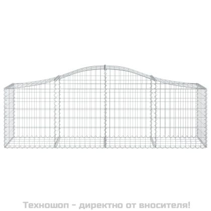 Габионни кошници арка 50 бр 200x50x60/80 см поцинковано желязо
