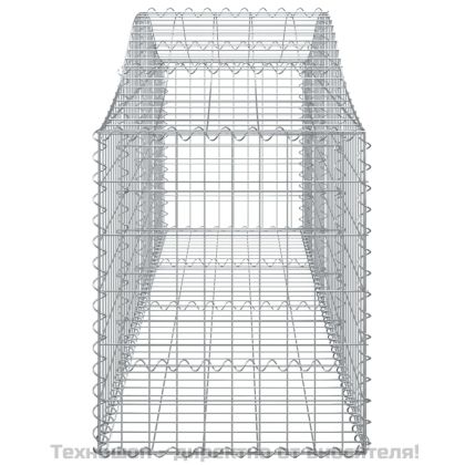 Габионни кошници арка 50 бр 200x50x60/80 см поцинковано желязо