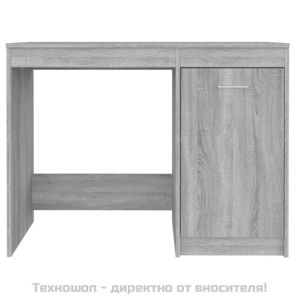 Бюро, сив сонома, 100x50x76 см, инженерно дърво