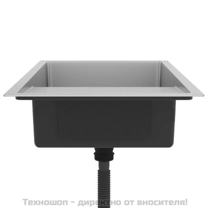 Ръчно изработена кухненска мивка, неръждаема стомана