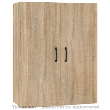Окачен шкаф, дъб сонома, 69,5x34x90 см, инженерно дърво