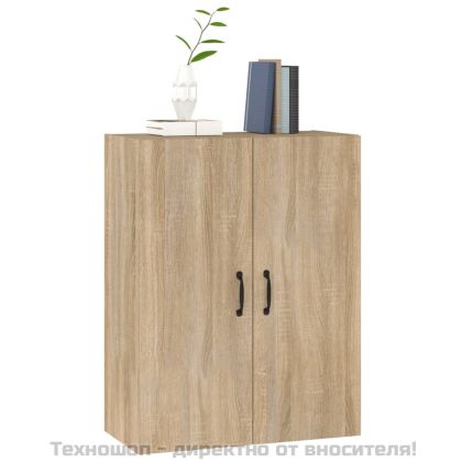 Окачен шкаф, дъб сонома, 69,5x34x90 см, инженерно дърво