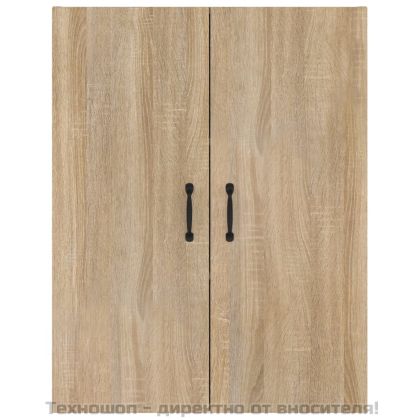 Окачен шкаф, дъб сонома, 69,5x34x90 см, инженерно дърво