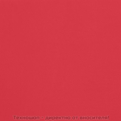 Ремарке за колело за любимци червен и сив Оксфорд плат и желязо