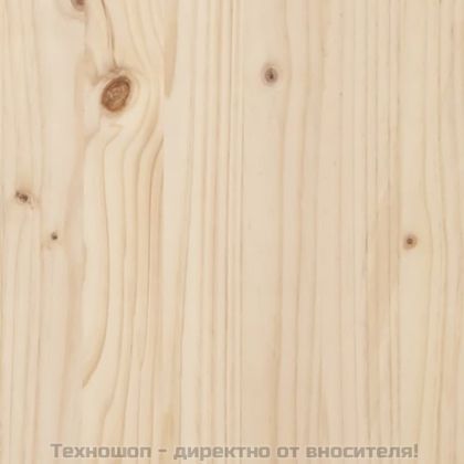 Шкаф за вино, 23x34x61 см, борово дърво масив