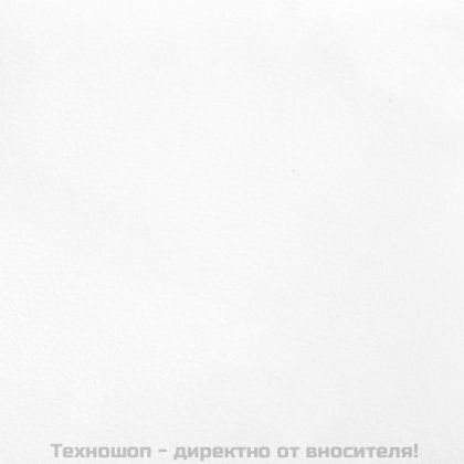 Рамка за легло с табла без матрак, бяла, 100x200 см