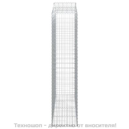 Габионни кошници арка 8 бр 200x50x220/240 см поцинковано желязо
