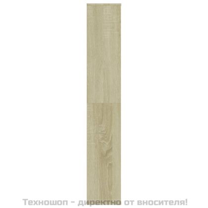 Разделител за стая, дъб сонома, 100x24x140 см, инженерно дърво