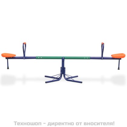 Люлка везна въртяща се на 360-градуса, оранжеви седалки