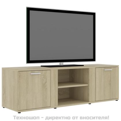 ТВ шкаф, дъб сонома, 120x34x37 см, инженерно дърво