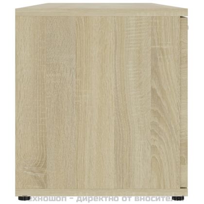 ТВ шкаф, дъб сонома, 120x34x37 см, инженерно дърво