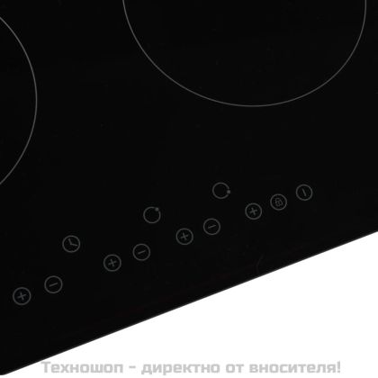 Керамичен плот с 4 котлона, сензорен контрол, 6600 W