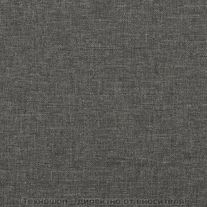 Горни табли за легло, 2 бр, тъмносиви, 72x5x78/88 см, плат