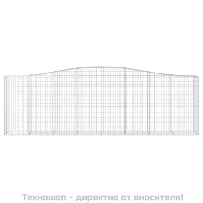 Габионни кошници арка 25 бр 400x50x120/140см поцинковано желязо