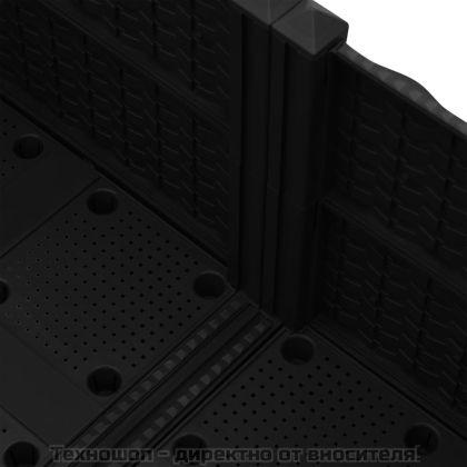 Повдигната леха, 80x80x38 см, полипропилен